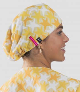 Gorro sanitario Microfibra Cometa Amarillo by Agatha Ruiz de la Prada