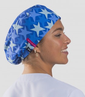 Gorro sanitario Microfibra Cometa Azul by Agatha Ruiz de la Prada