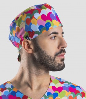 Gorro Microfibra Pelo corto Cuore Multicolor by Agatha Ruiz de la Prada