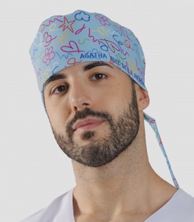 Gorro Microfibra Pelo corto Pinceladas by Agatha Ruiz de la Prada