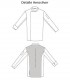 Chaqueta cocina unisex - Detalle Aerosilver