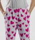 Pantalón cocina unisex Agatha Cuore Rosa