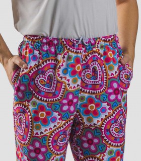 Pantalón cocina unisex Mexicano by Agatha Ruiz de la Prada