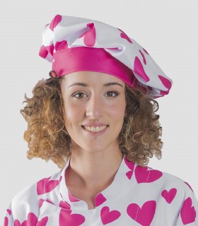 Gorro Gran Chef Cuore Rosa by Agatha Ruiz de la Prada