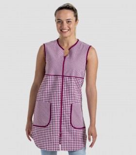 Bata maestra Sin mangas Morada