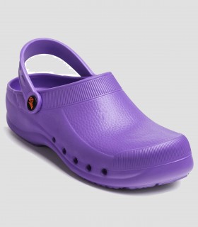 Zueco sanitario EVA Ultraligero Morado