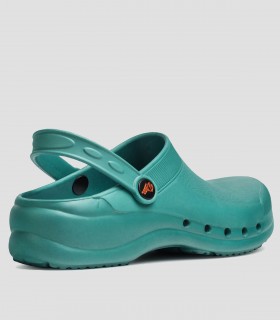 Zueco sanitario EVA Ultraligero Verde