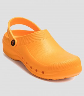 Zueco sanitario EVA Ultraligero Naranja