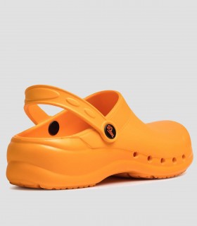 Zueco sanitario EVA Ultraligero Naranja