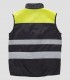 Chaleco Workshell Alta visibilidad Negro y Amarillo