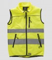Chaleco Workshell Alta visibilidad Amarillo