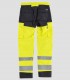 Pantalón Alta visibilidad Negro y Amarillo