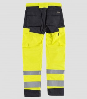 Pantalón Alta visibilidad Negro y Amarillo