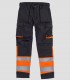 Pantalón Alta visibilidad Negro y Naranja