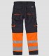 Pantalón Alta visibilidad Negro y Naranja