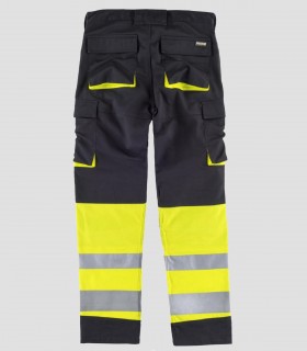 Pantalón Alta visibilidad Negro y Amarillo