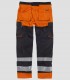 Pantalón Alta visibilidad Negro y Naranja