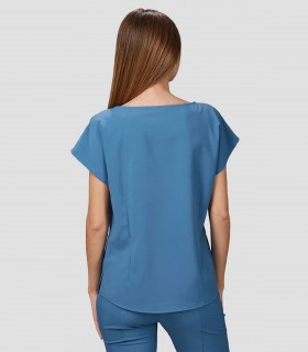 Casaca mujer Pensamiento Microfibra elástica 360 Azul grisáceo