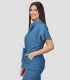 Casaca mujer Magnolia Microfibra elástica Azul grisáceo