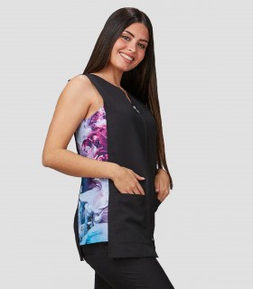 Casaca mujer Microfibra Tiaca para peluquería y estética