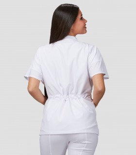 Casaca mujer Magnolia Microfibra elástica Blanca