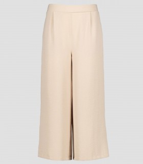 Pantalón mujer Culotte Bambula Beige para peluquería y estética
