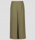Pantalón mujer Culotte Bambula Verde musgo para peluquería y estética