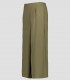 Pantalón mujer Culotte Bambula Verde musgo para peluquería y estética