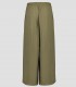 Pantalón mujer Culotte Bambula Verde musgo para peluquería y estética