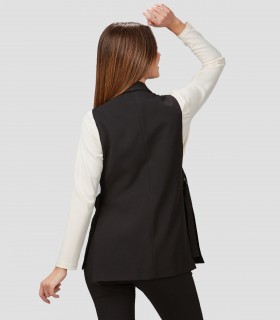 Chaleco mujer Smoking Morera para peluquería y estética