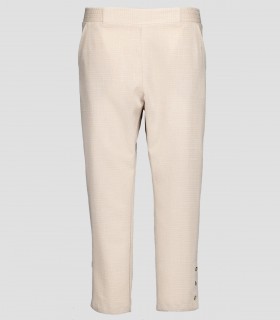Pantalón Pirata mujer Beige para peluquería y estética