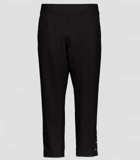 Pantalón Pirata mujer Negro para peluquería y estética