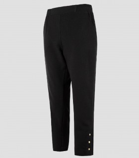 Pantalón Pirata mujer Negro para peluquería y estética