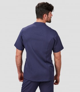 Casaca unisex Ciclamen Marino para peluquería y estética