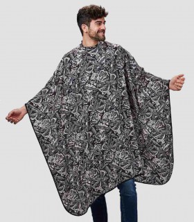 Capa para clientes de peluquería y barbería Espinas