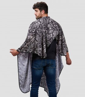 Capa para clientes de peluquería y barbería Espinas