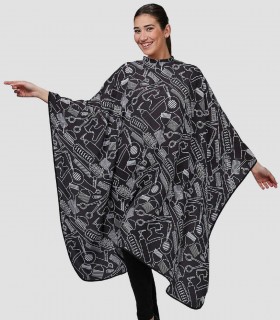 Capa para clientes de peluquería y barbería Brush