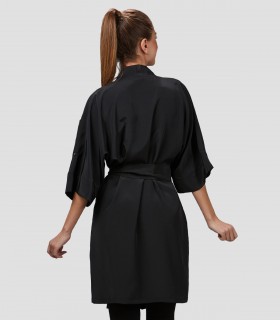 Túnica peluquería Negra Canna