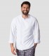 Chaqueta cocina Microfibra Manga larga Blanca