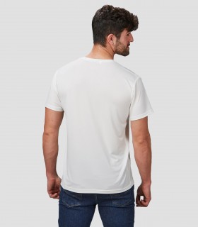Camiseta unisex Carpe blanca para peluquería y estética