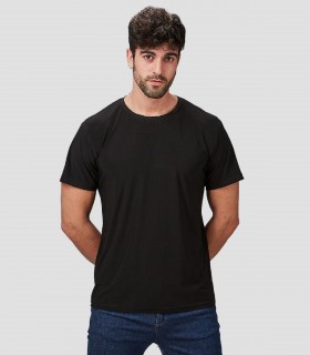 Camiseta unisex Carpe negra para peluquería y estética
