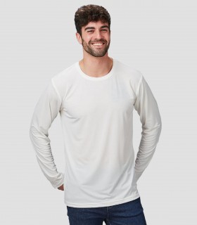 Camiseta unisex Malus blanca para peluquería y estética