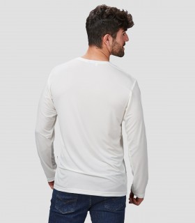Camiseta unisex Malus blanca para peluquería y estética