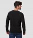 Camiseta unisex Malus negra para peluquería y estética