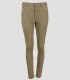 Pantalón mujer vaquero arena elástico