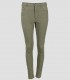 Pantalón mujer vaquero verde alga elástico Casdy