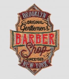 Escudo Bordado Termoadhesivo Brooklyn