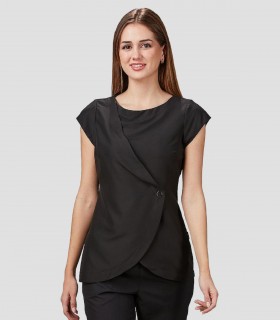 Casaca sanitaria Microfibra Formentera Negra