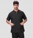Uniforme sanitario microfibra Mallorca Negro