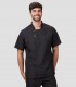 Uniforme sanitario Microfibra Milos Negra